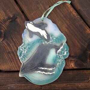 One Off Studio Whale Wall Plaque